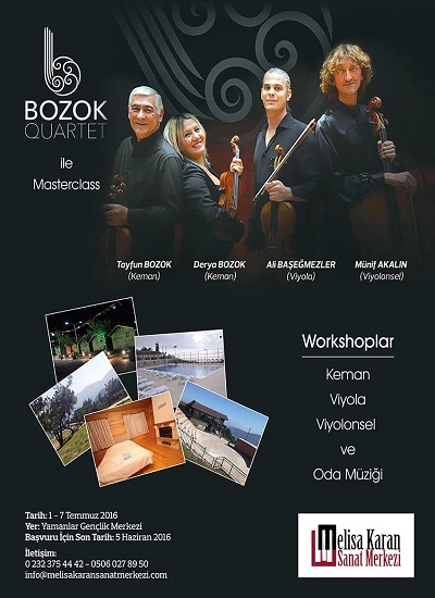 Bozok Quartet ile Master Class