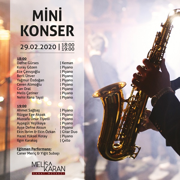 29.02.2020 Mini Konseri