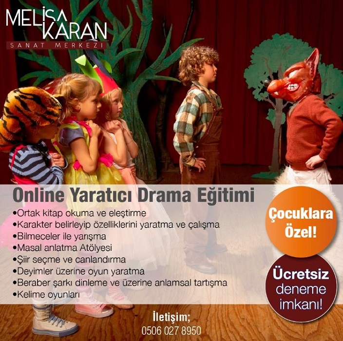 Online Yaratıcı Drama Eğitimi