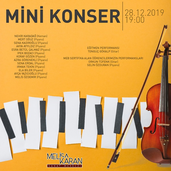 28.12.2019 Mini Konseri